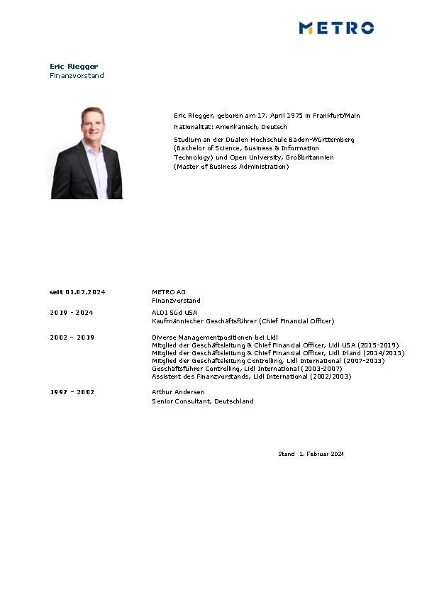 Lebenslauf Eric Riegger