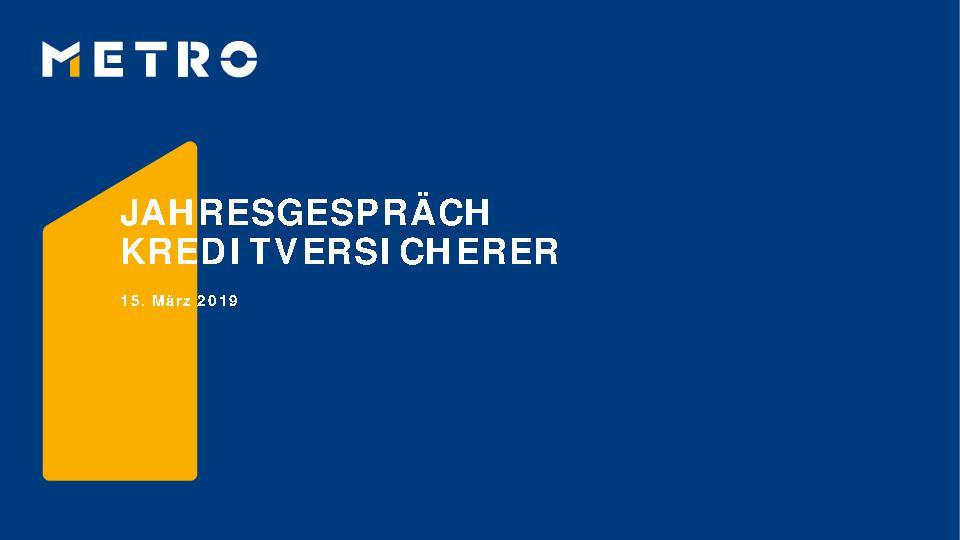 Jahresgespräch Kreditversicherer GJ 2018/19