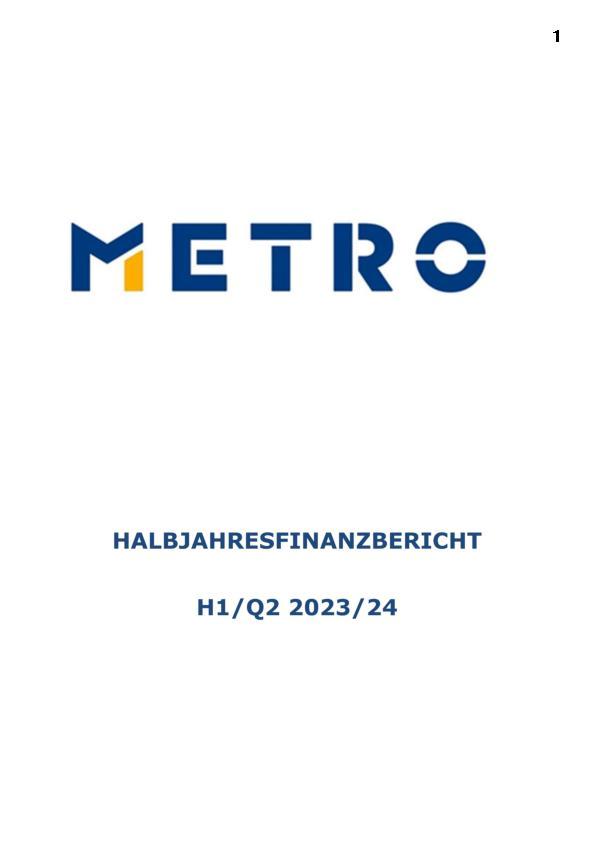 Halbjahresfinanzbericht H1/Q2 2023/24