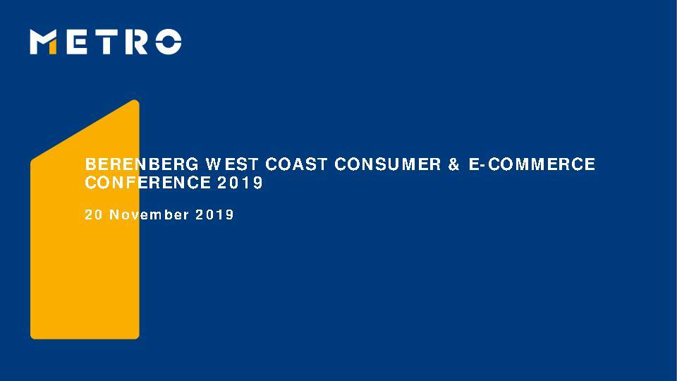 Berenberg West Coast Consumer & E-Commerce Conference