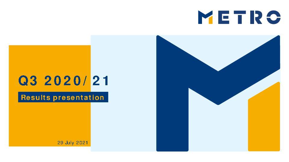 Q3 2020/21 Results Presentation (Englisch)
