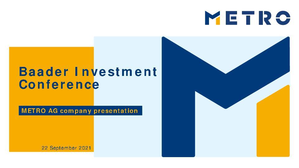 Presentation Baader Investment Conference (Englisch)