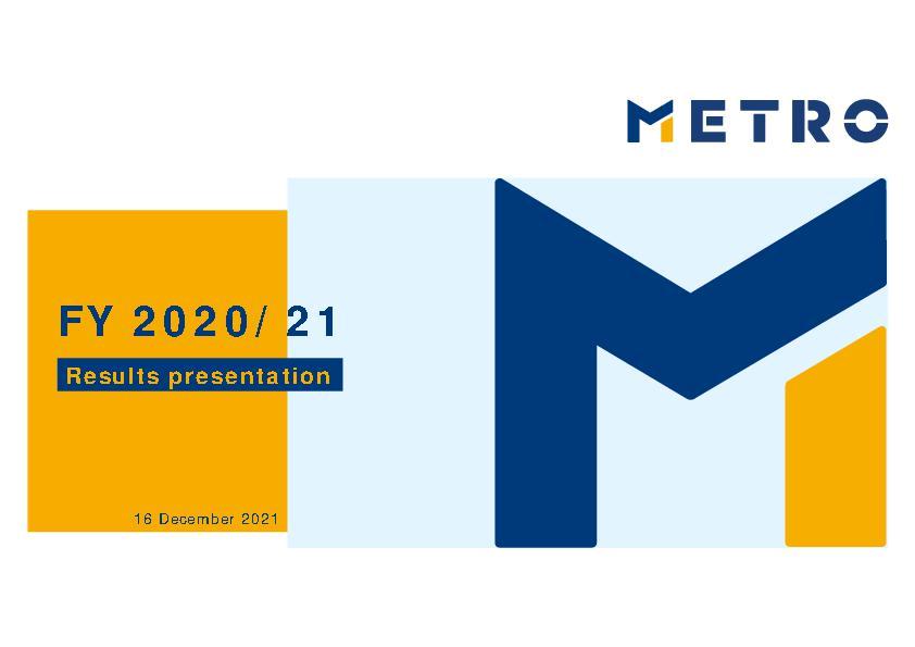 Financial Year 2020/21 Results Presentation
