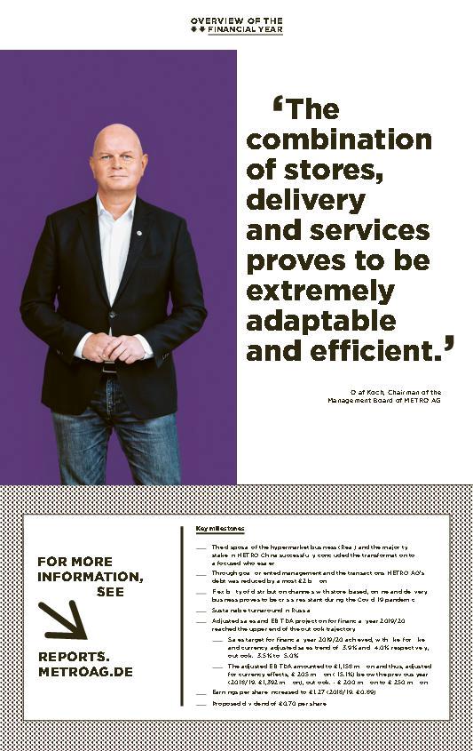 MPULSE - METRO Overview Financial Year 2019/20