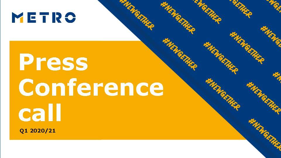 Q1 2020/21 Media Results Presentation