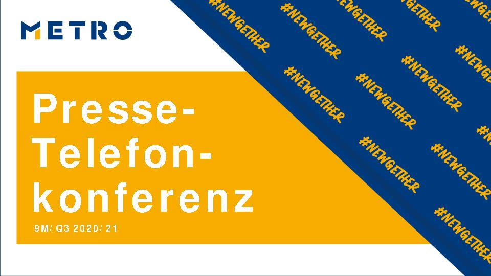Q3 2020/21 Presse Ergebnispräsentation