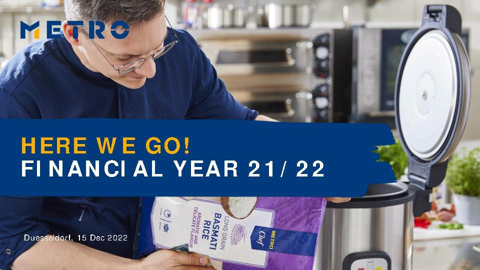 Presentation Annual Press & Analyst Conference FY 2021/22
