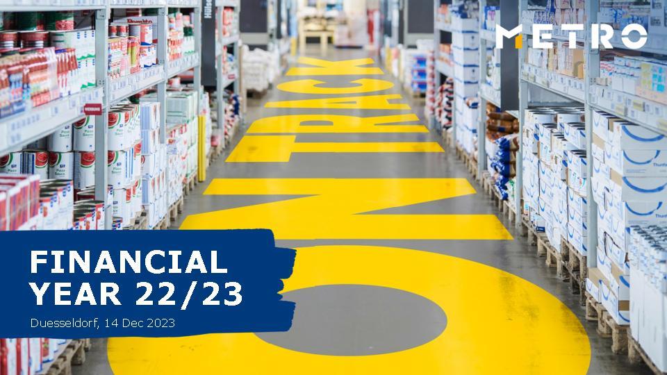 Presentation Annual Press & Analyst Conference FY 2022/23