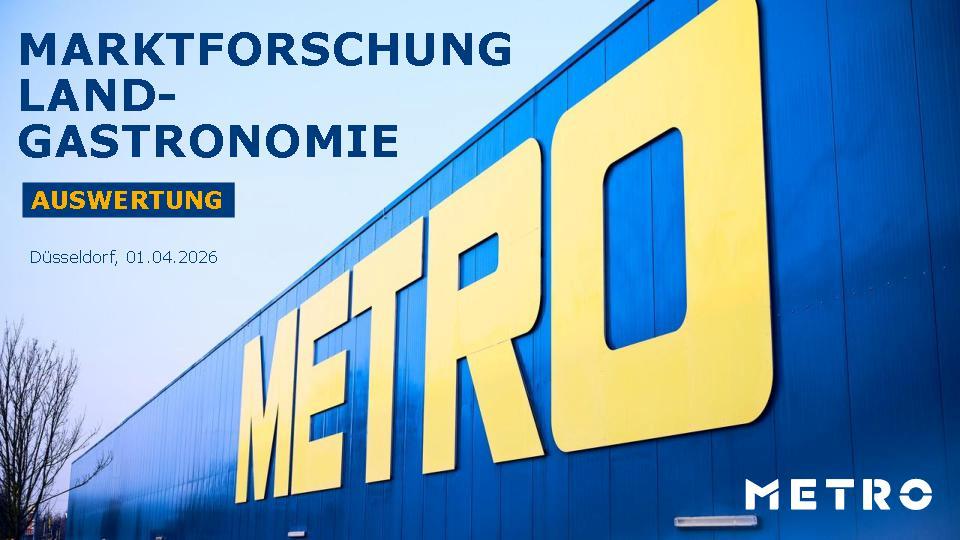 B2B Marktforschung Landgastronomie - Auswertung - April 2026