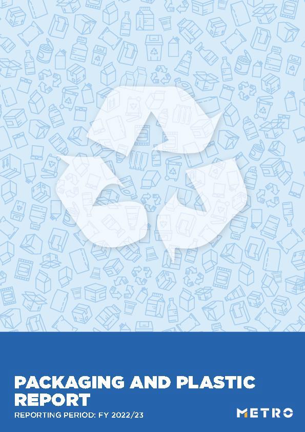 Verpackungs- und Kunststoffbericht GJ 2022/23 (Englisch)